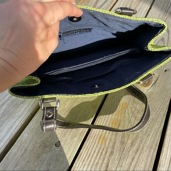Charter Club Green Purse - Picture 6 of 6